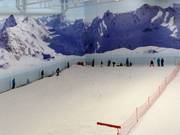 Beginnersgebied in de skihal Chill Factore