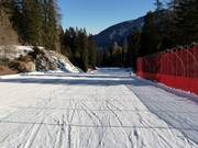 Makkelijke afdaling Azzurra naar Folgàrida