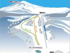 Pistekaart Chokai Okojoland