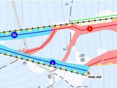Pistekaart Alšovka – Měděnec