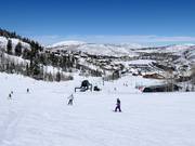 Makkelijke pistes in het dal