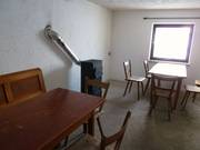 Warme ruimte bij de skilift