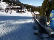 Transportband in het Tigignas-Park
