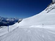 Start afdaling Hockenhorn