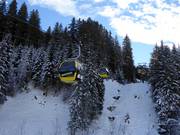 Senderbahn I - 8-persoons gondel met stoelverwarming (met 1 kabel)