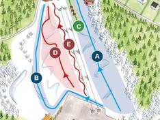 Pistekaart Hemlingbybacken – Gävle