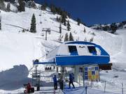 Baldy Express - 4-persoons hogesnelheidsstoeltjeslift (koppelbaar)