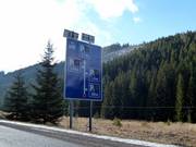Informatie over parkeren in het skigebied Jasná