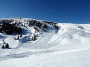 Uitzicht op de pistes van de Monte Agaro