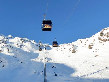 Zillertaler Alpen: beste skiliften – Liften Zillertal Arena – Zell am Ziller/Gerlos/Königsleiten/Hochkrimml