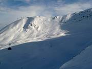 Oneindige poedersneeuwhellingen