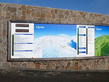 Tsjechië: oriëntatie in skigebieden – Oriëntatie Lipno