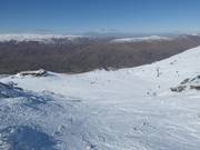 Vrij skigebied in het Captains Basin