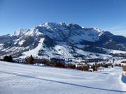 Uitzicht vanaf de Paolina op de Pra di Tori