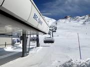 Bec Carré (Grand Plan-Colle Inferiore Cime Bianche) - 6-persoons hogesnelheidsstoeltjeslift (koppelbaar) met kap