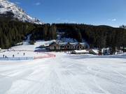 Gemakkelijke piste Zoomer bij de Cascade Chair