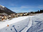 Uitzicht op het dorp Andalo