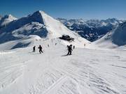 Afdaling vanaf de Marchkopf