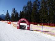 Kinderland van de skischool Alleghe