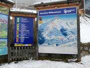 Informatiebord bij het dalstation