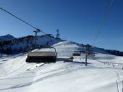 Family Express - 6-persoons hogesnelheidsstoeltjeslift (koppelbaar) met kap en stoelverwarming