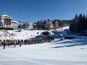 Accommodaties direct bij het dalstation