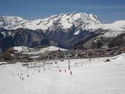 Makkelijke pistes aan de rand van Alpe d'Huez