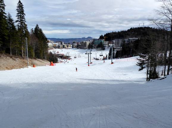 Uitzicht op het dalstation Babin Do