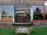 Een echte gondel voor de skihal