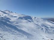 Uitzicht vanaf het basisgebied op de Whitestar Express