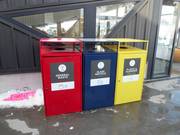 Afvalscheiding in het skigebied The Remarkables