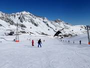 Oefenweide bij de Kitzlift bij de Gamsgarten