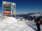 Start van de afdaling Westside Story