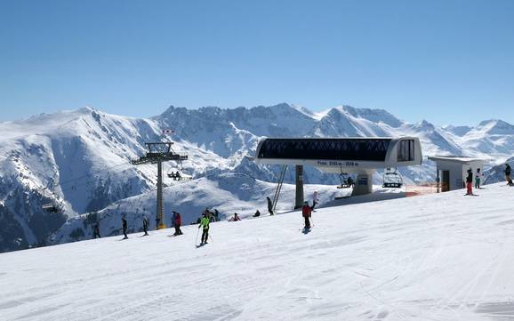 Grootste hoogteverschil in de oblast Blagoevgrad – skigebied Bansko