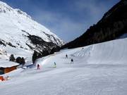 Oefenpiste bij de Gampenlift