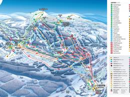 Pistekaart Hafjell