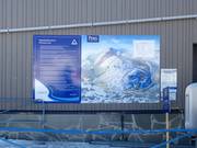 Pistekaart bij het dalstation