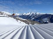 Perfect geprepareerde piste in het skigebied Sillian