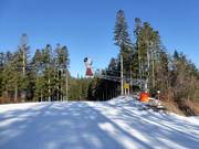 Krachtige besneeuwing in Lavarone