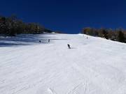 Zwarte piste bij de gondellift Tagliede Costaccia