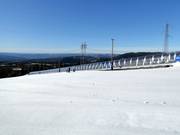 Oefenterrein met transportbanden bij de Skistua