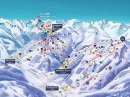 Pistekaart Graukogel – Bad Gastein