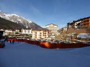 Accommodaties direct bij het dalstation