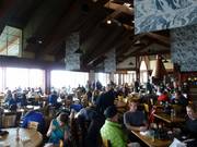 Sundeck op de top op 3418 m