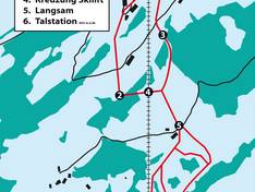 Pistekaart Oberegg – St. Anton