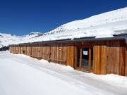 Picknickruimte in het skigebied