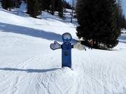 Leuke figuren op de piste