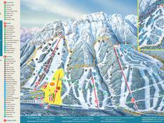 Pistekaart Mt. Norquay – Banff