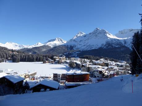 Zwitserland: accomodatieaanbod van de skigebieden – Accommodatieaanbod Arosa Lenzerheide