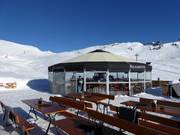 De Kashütte midden in het skigebied Hochzillertal